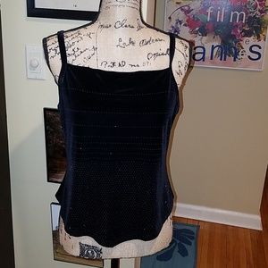 CDC Signature Collection Black Velvet Top